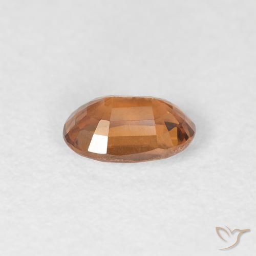 0.70克拉天然锆石，椭圆形，VVS