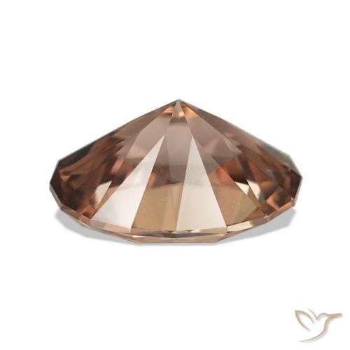 4.93克拉天然锆石，椭圆形，VVS-VS