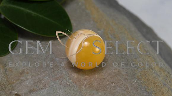 12.25克拉天然玛瑙，球形，不透明