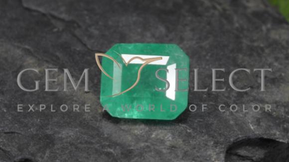 翠 3.15克拉天然翠，八边形，SI
